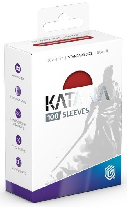 Ultimate Guard Sleeves Katana - Standard Size - Rising Sun Ultimate Guard Sleeves Katana - Standard Size - Rising Sun