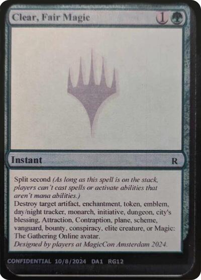 Clear Fair Magic