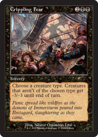 Crippling Fear Retro Frame