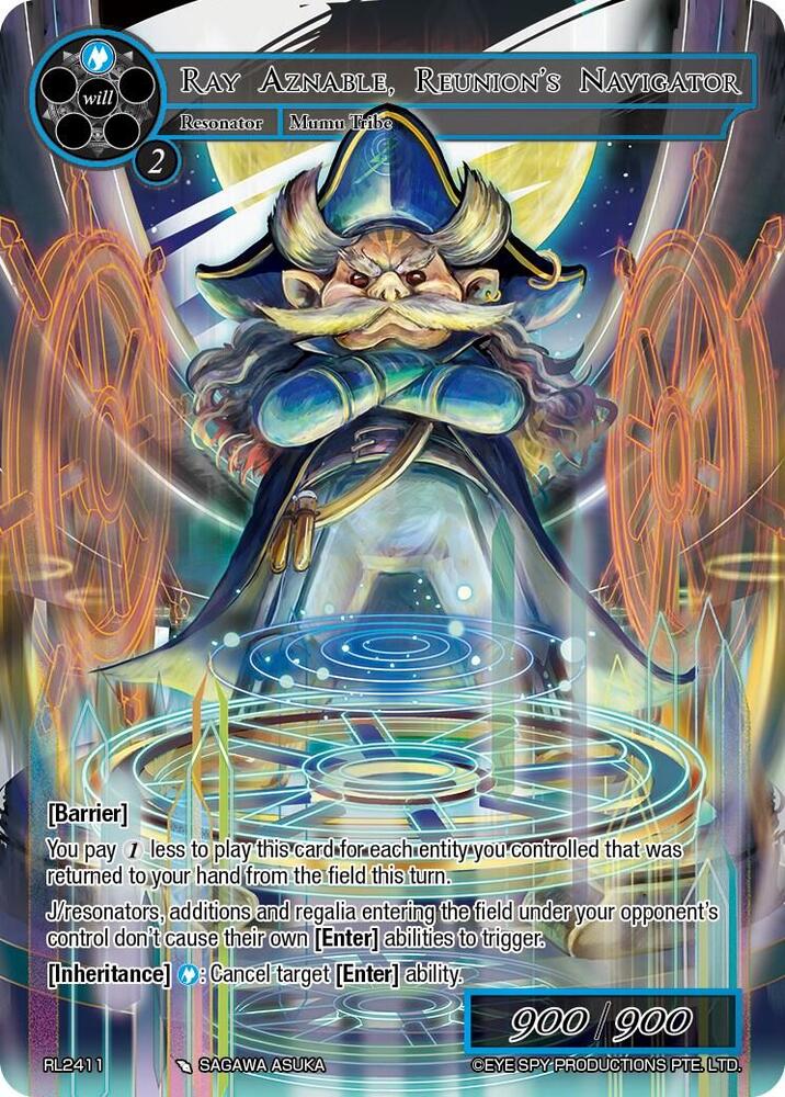 Ray Aznable, Reunion's Navigator