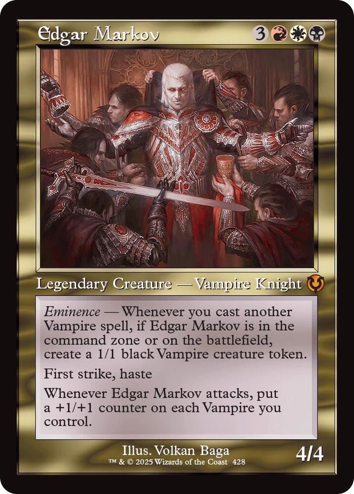 Edgar Markov (Retro Frame) - Innistrad Remastered - Magic