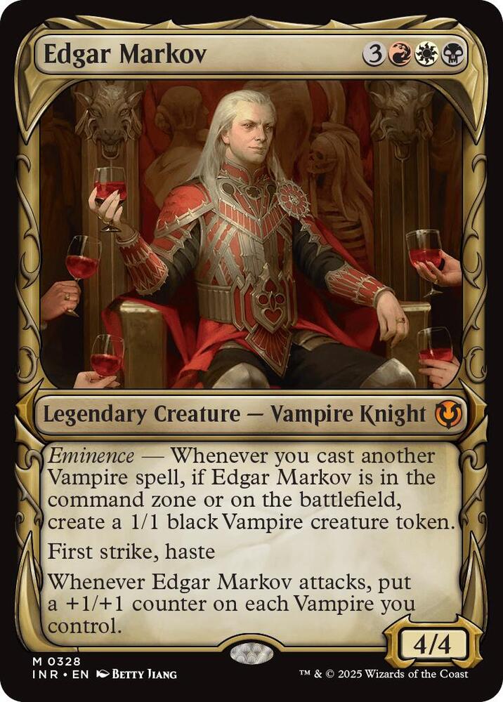 MTG  エドガー・マルコフ/Edgar Markov プロモ Edgar Markov (Showcase) - Innistrad Remastered - Magic: The