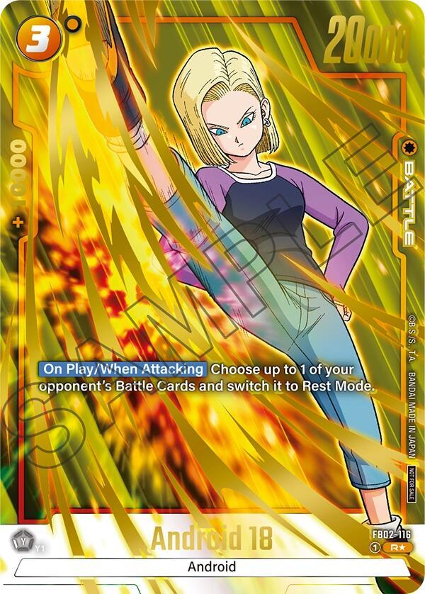 Android 18 (Championship Pack 03) - Tournament and Championship
