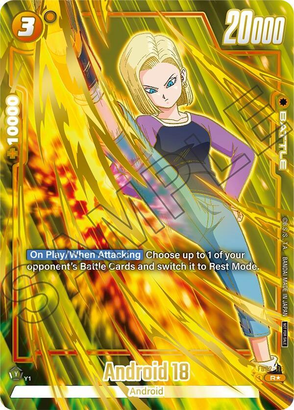 Android 18 (Championship Pack 03 Finalist) - Tournament and