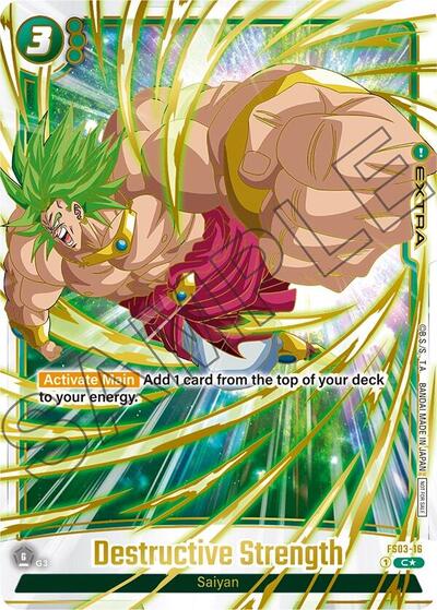 Destructive Strength (Championship Pack 03 Finalist) card