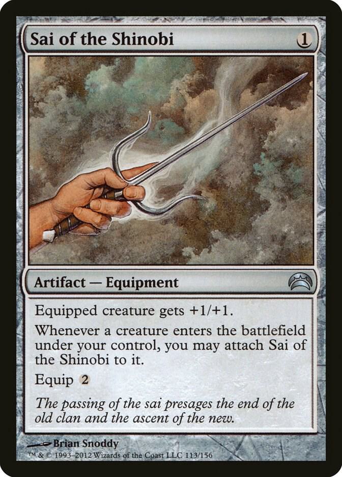 Magic: The Gathering - Sai Of The Shinobi (113) - Rara Da Planechase 2012