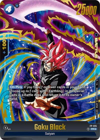 Goku Black - FP-015 (Selection Pack 01) card