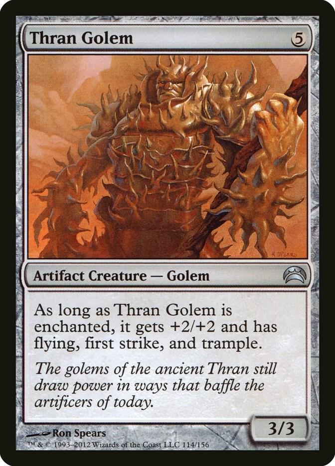 Thran Golem 114 card