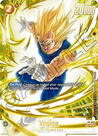 Vegeta FP 023 Selection Pack 01 Finalist
