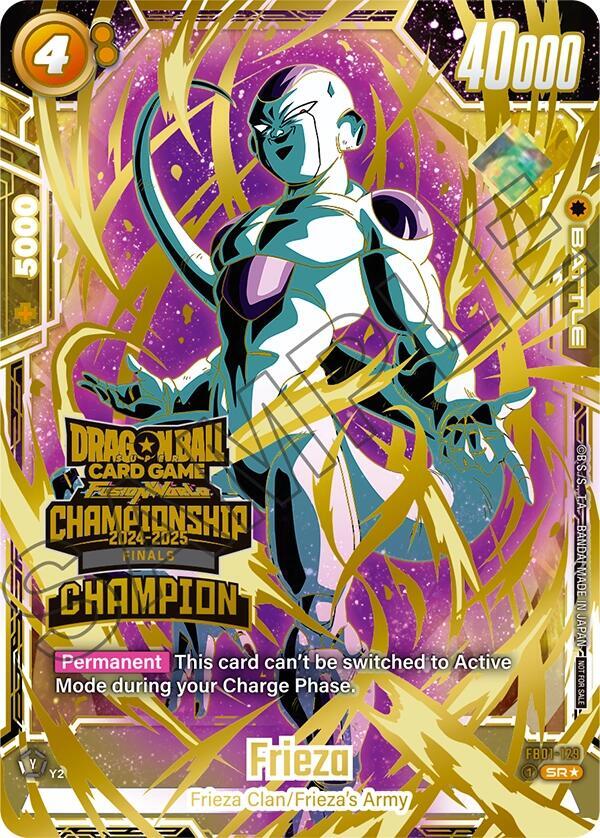 Frieza - FB01-129 (Championship 2024-2025 Finals Champion