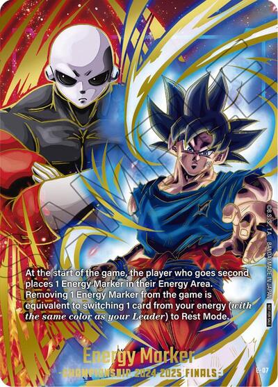 Energy Marker - E-07 (Championship 2024-2025 Finals) card