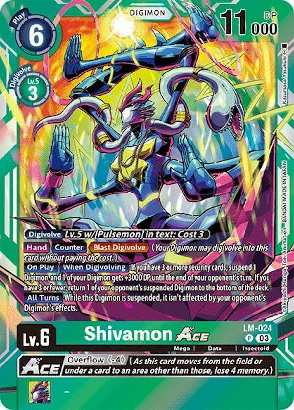 プレイリームラノ Shivamon ACE - Special Limited Set - Digimon Card Game