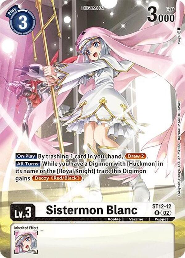 Sistermon Blanc (Alternate Art) - Special Limited Set - Digimon