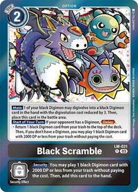 Black Scramble - Special Limited Set