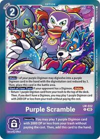 Purple Scramble - Special Limited Set - Digimon card