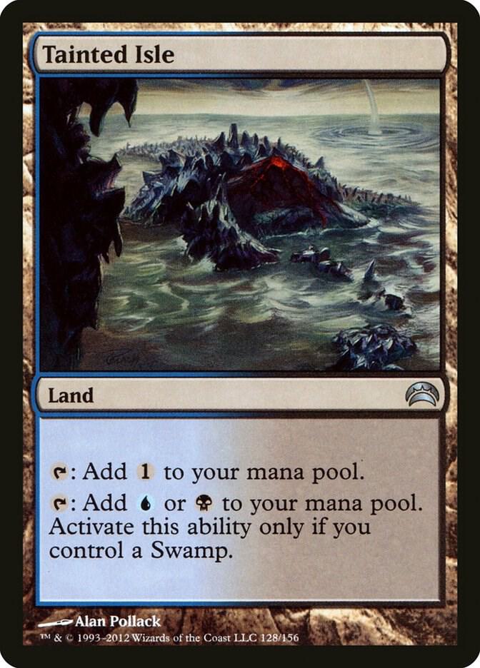 Tainted Isle 128 card