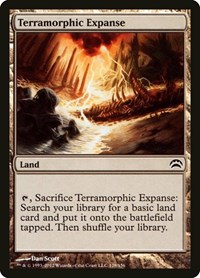 Terramorphic Expanse - Planechase 2012 - Magic: The Gathering card