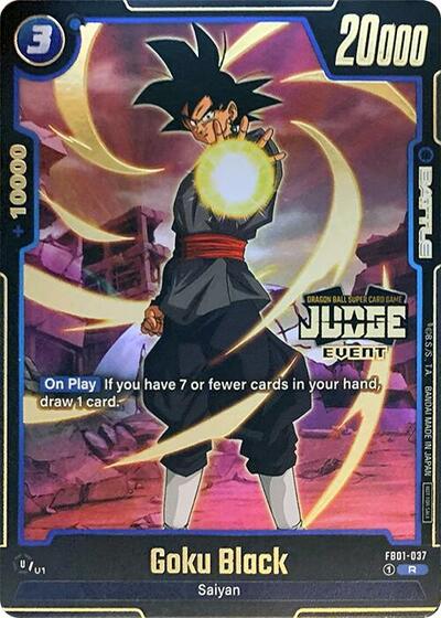 Goku Black - FB01-037 (Judge Pack (Event Judge) 01) Tournament and Championship Promos card price