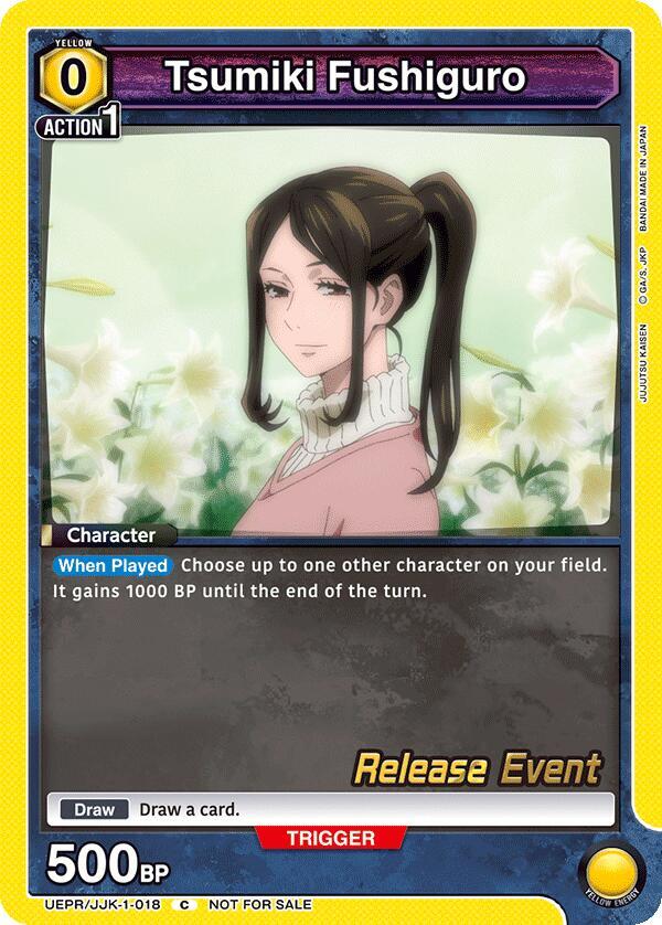 Tsumiki Fushiguro - UE03BT: Jujutsu Kaisen Release Event Cards