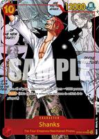 Shanks (004) (Manga) - Emperors in the New World - One Piece Card