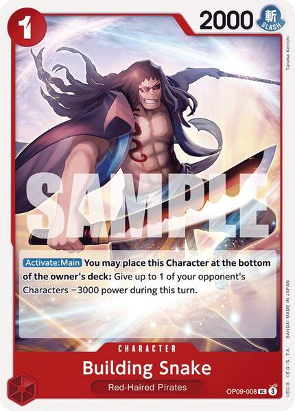 Building Snake - Emperors in the New World - One Piece Card Game