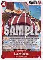 ONE PIECE - ﾚﾝ015 Lucky.Roux - Emperors in the New World - One Piece Card Game