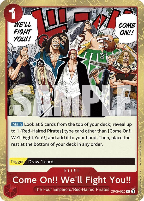 ワンピースカード Come On!! We'll Fight You!! - Emperors in the New World