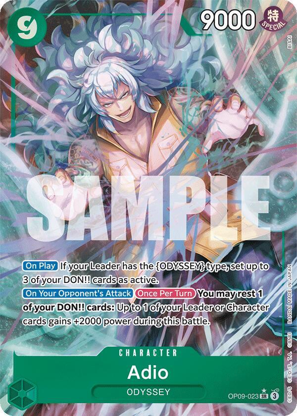 Adio Parallel onepiece card
