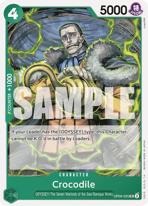 Crocodile (025) - Emperors in the New World - One Piece Card