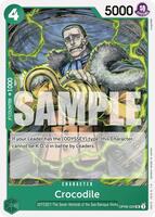 ONEPIECE 25th ALLFACES 顔ガチャ 原画 クロコダイル Crocodile (025) - Emperors in the New World - One Piece Card Game