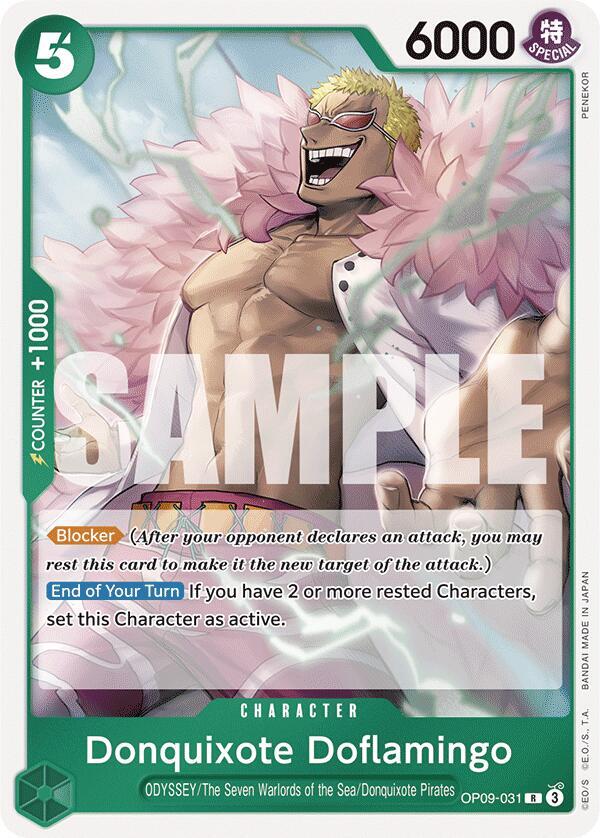 Donquixote Doflamingo onepiece card