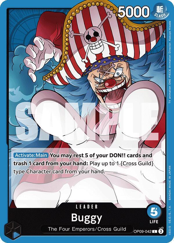Buggy (042) - Emperors in the New World - One Piece Card Game