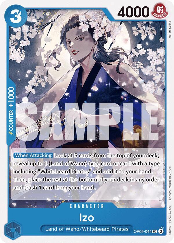 Izo onepiece card