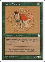 Zodiac Monkey - Portal Three Kingdoms - Magic: The Gathering