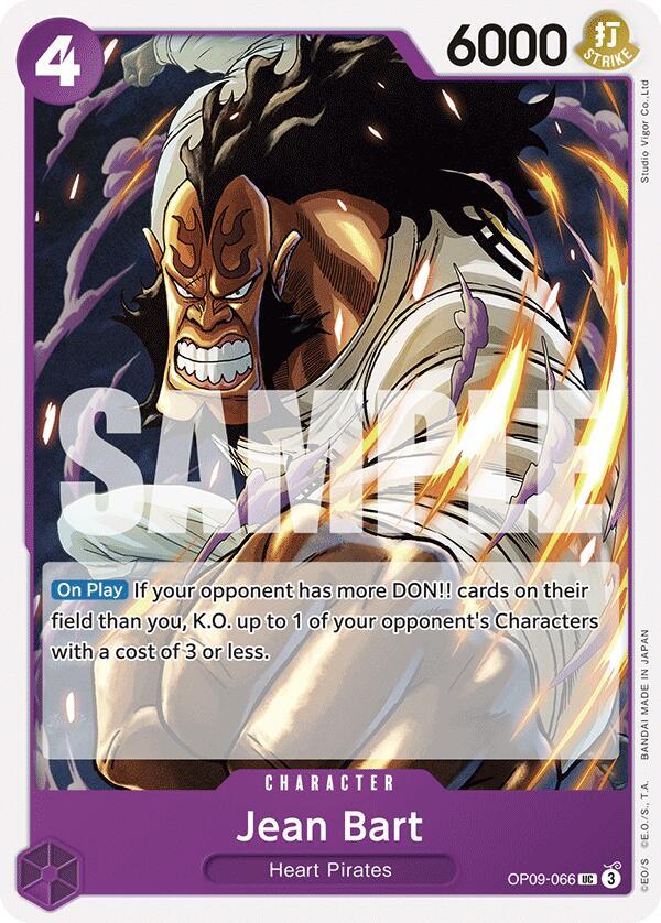 Jean Bart onepiece card