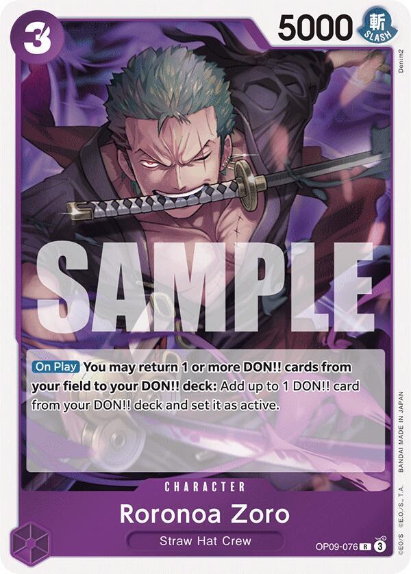 Roronoa Zoro (076) - Emperors in the New World - One Piece