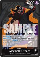 ワンピース カードゲーム 2024 ONE PIECE OP01 JP Marshall D. Teach Marshall D. Teach OP09-093 SR Emperors in the New World ONE PIECE