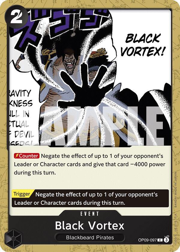 Black Vortex - Emperors in the New World - One Piece Card Game