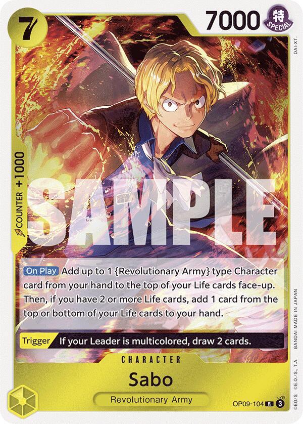 Sabo 104 onepiece card