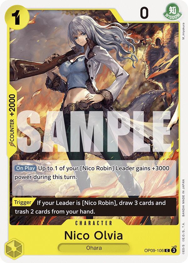 Nico Olvia onepiece card