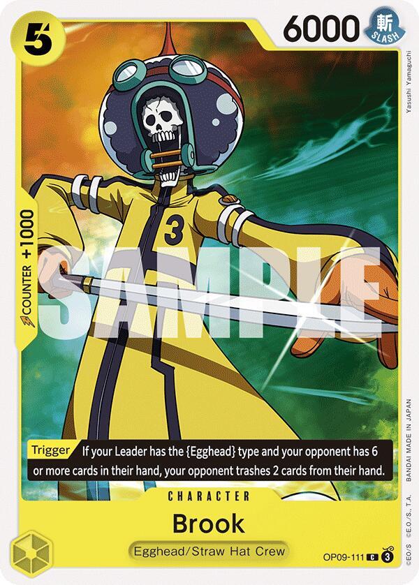 Brook 111 onepiece card