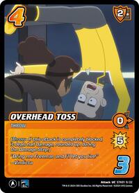 Overhead Toss - UniVersus Challenger Series: Star Trek: Lower Decks trading card
