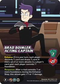 Brad Boimler, Acting Captain