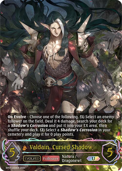 Valdain, Cursed Shadow (Evolved) (U)
