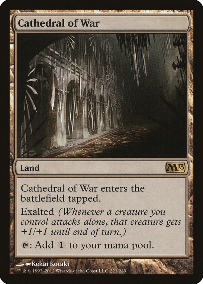 Cathedral of War - Magic 2013 (M13) - Magic: The Gathering