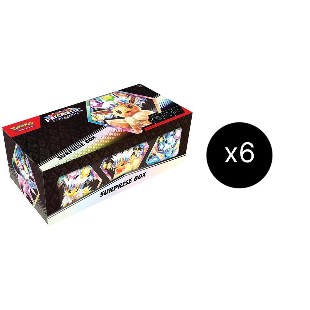 新品 Prismatic Evolutions Surprise Box Amazon.com: Pokemon TCG Scarlet & Violet 8.5 Prismatic