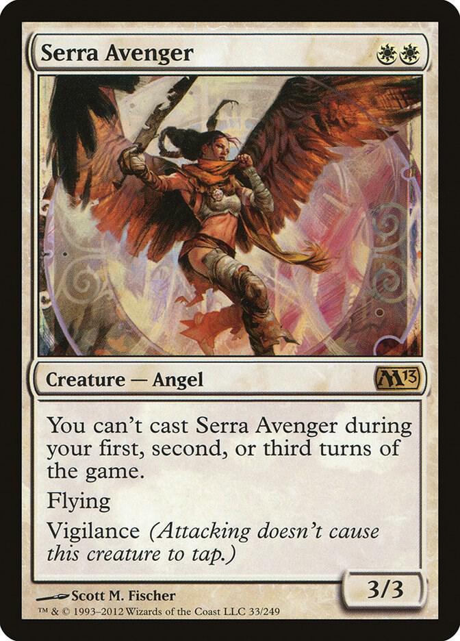 Serra Avenger - Magic 2013 (M13) - Magic: The Gathering