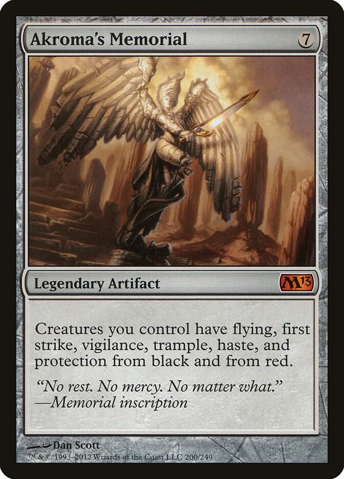 アクローマの記念碑/Akroma's Memorial Akroma's Memorial - Magic 2013 (M13) - Magic: The Gathering