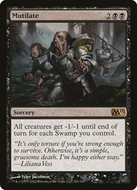 Mutilate - Magic 2013 (M13) - Magic: The Gathering card