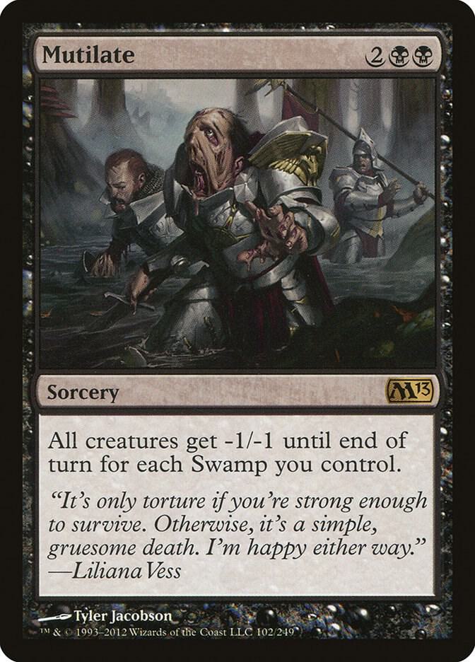 Mutilate - Magic 2013 (M13) - Magic: The Gathering - TCGplayer.com